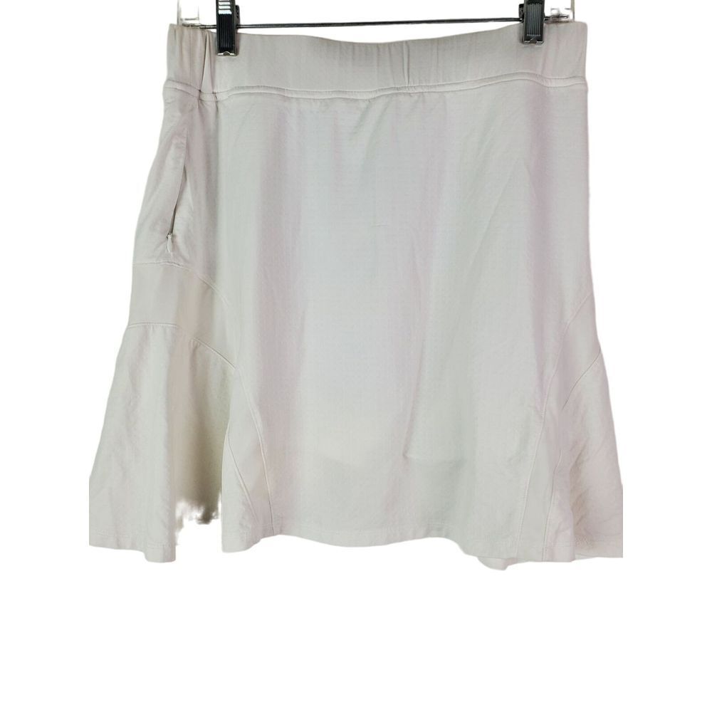Bette‎ & Court Womens White Pull-On Skirt Skort Tennis Pickleball Size M GUC